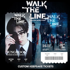 Enhypen Walk the Line - Etsy