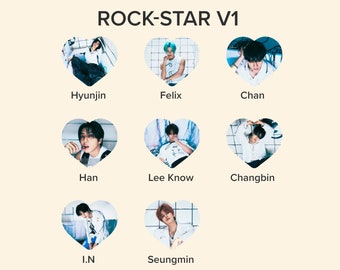 Stray Kids "Rock-star"/樂-STAR Photo KPOP Picket / Fan with Ruffles