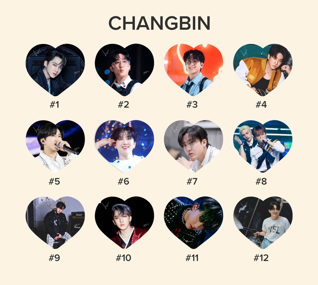 Changbin 直筆サイン入りうちわ Stray Kids チャンビン STRAYKIDS ストレイキッズ スキズ 透明 うちわ 韓流 グッズ