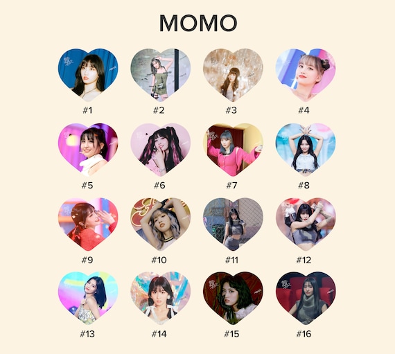 Twice Momo Photo KPOP Picket / Fan With Ruffles - Etsy