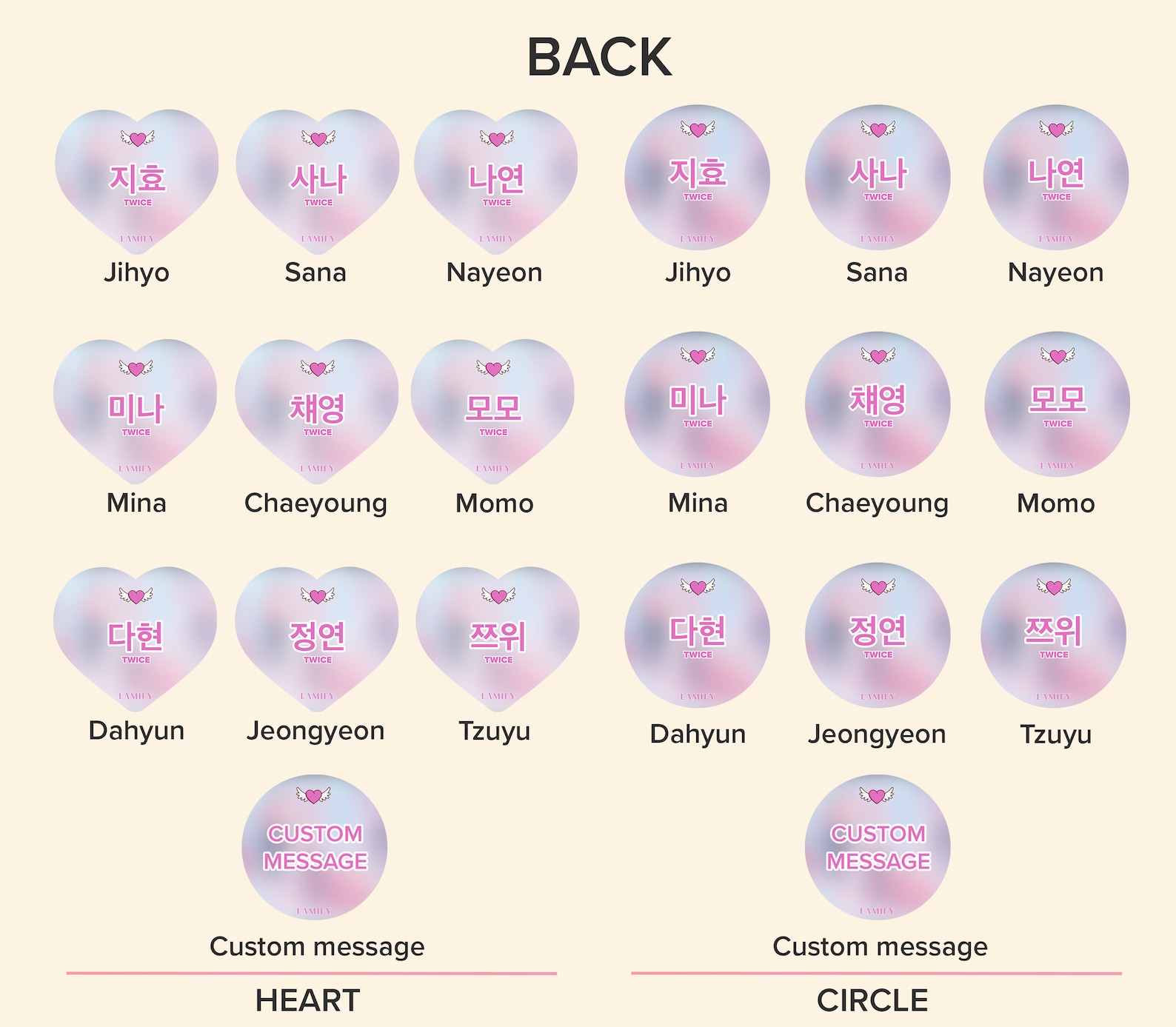 Twice Nayeon Photo KPOP Picket / Fan With Ruffles Etsy