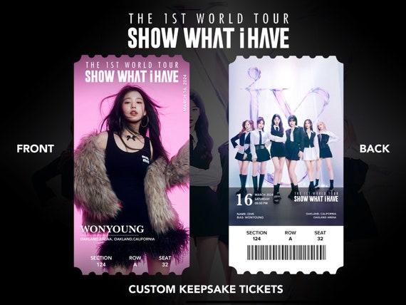 アイドル IVE - IVE THE 1ST WORLD TOUR SHOW WHAT I HAVE IVE, IVE, IVE - IVE - THE 1ST WORLD TOUR [SHOW WHAT I HAVE