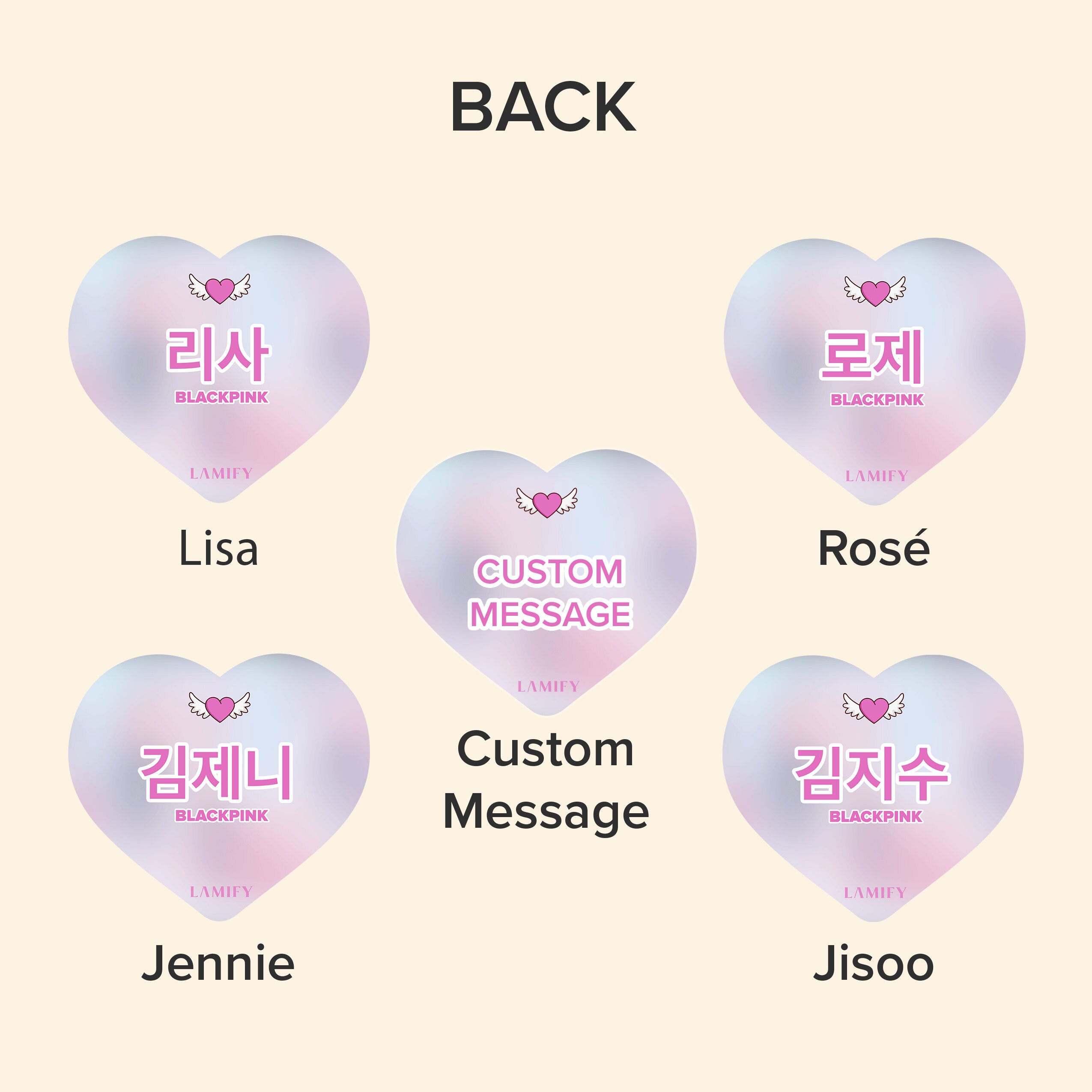 Blackpink Jisoo Photo KPOP Picket / Fan With Ruffles Etsy