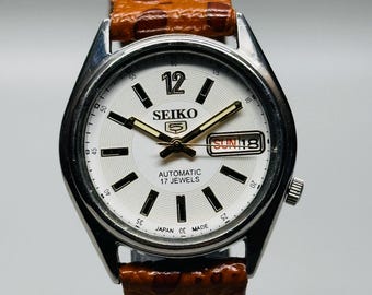 SEIKO セイコー SEIKO5 自動巻き ヴィンテージ ヴィンテージ リニューアル セイコー 5 自動巻き腕時計 - 1980