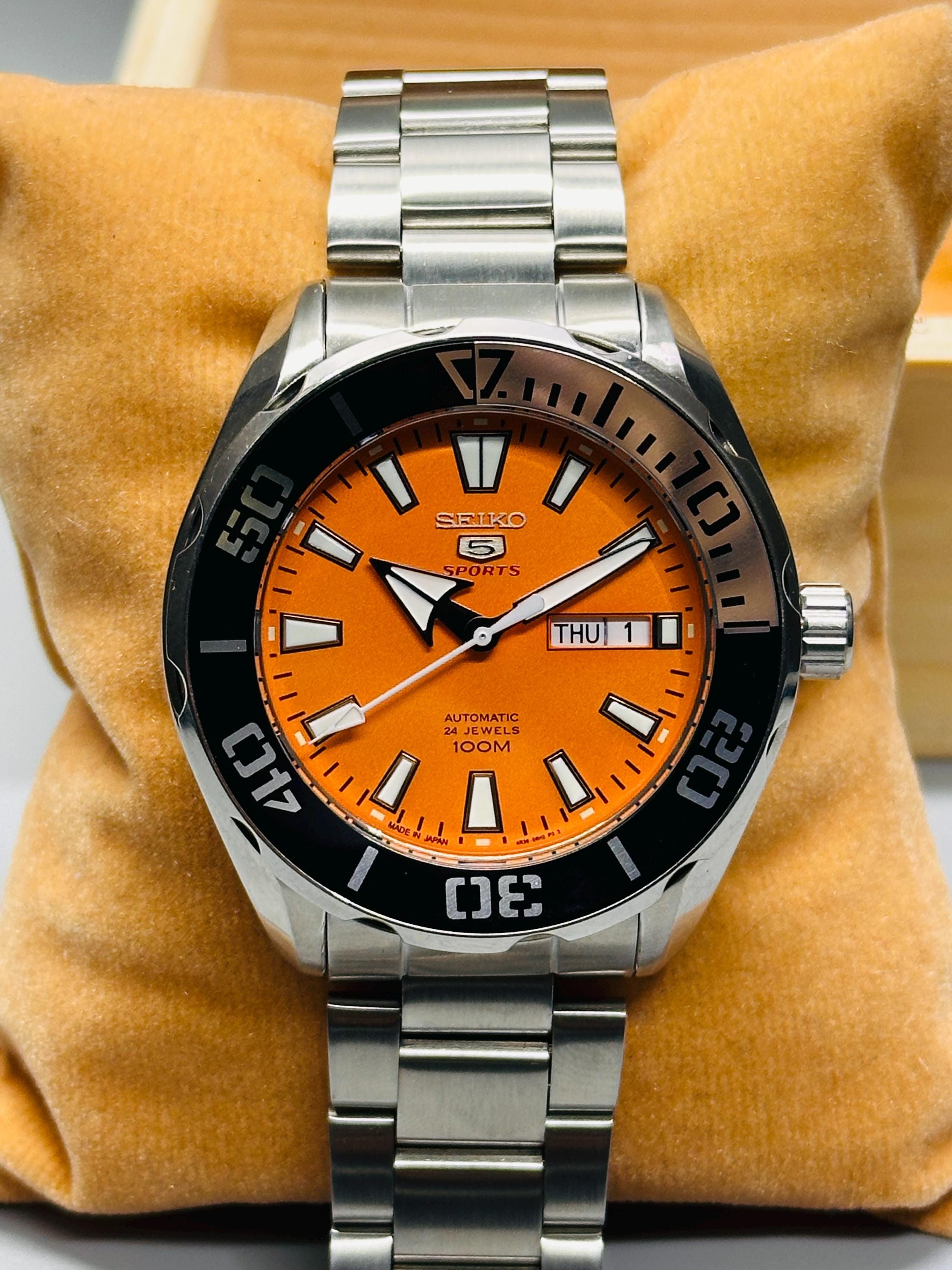 Buy Vintage Seiko Automatic Sports Watch: 100m Stainless Steel