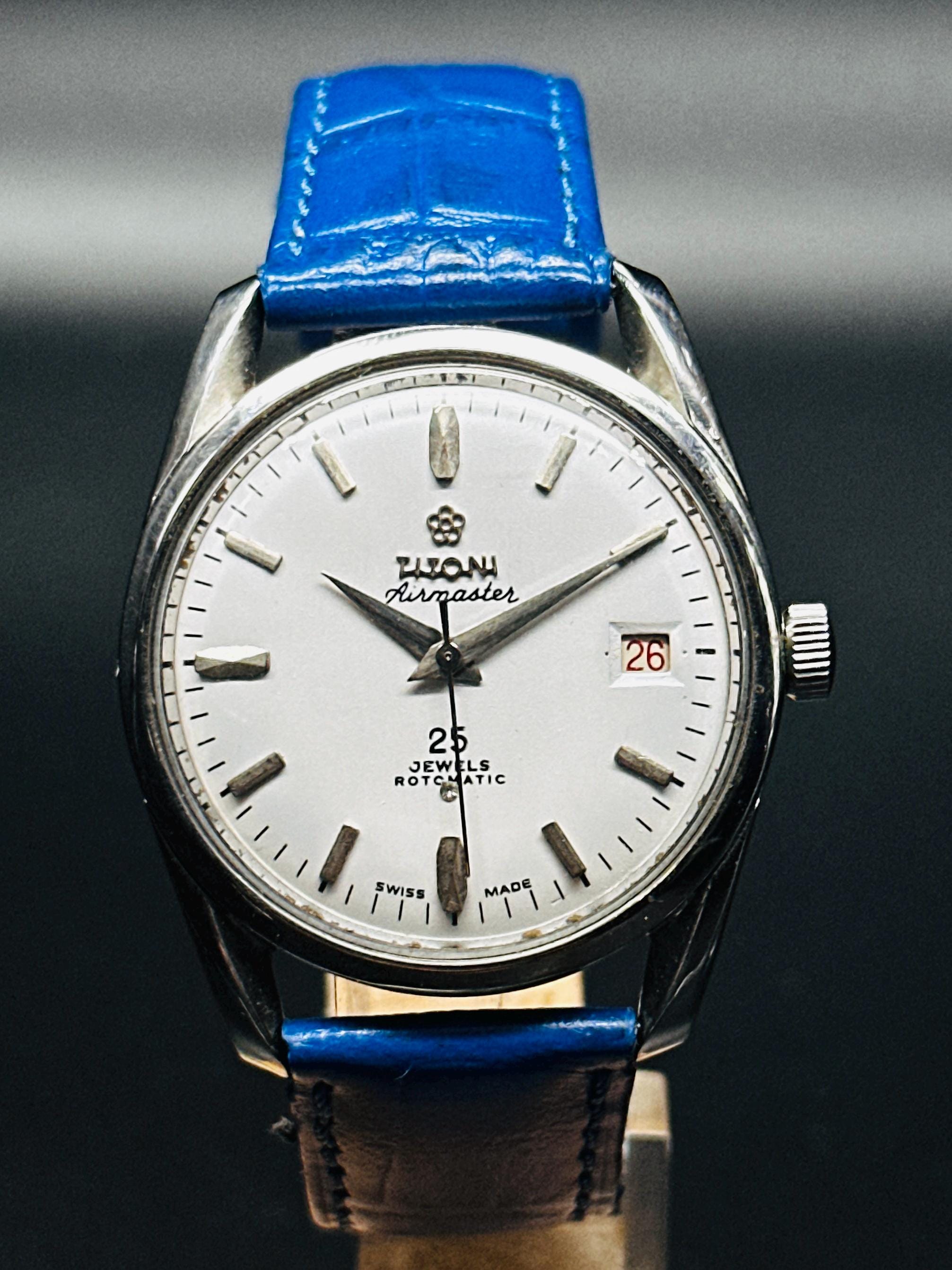 Vintage Titoni Airmaster Rotomatic Men's Watch: Swiss Made, 25