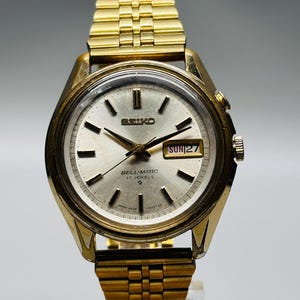 Vintage Seiko Bell-Matic Automatic Alarm Watch: 1975 Japan Made 4006-7012