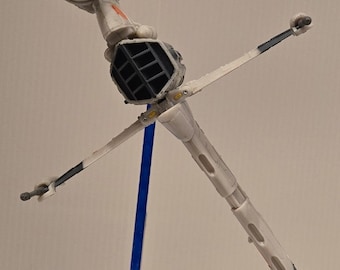 Star Wars Micro Galaxy Squadron B-Wing flight stand