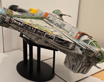 Star Wars Micro Galaxy Squadron Ghost Flight Stand