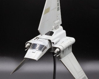 Star Wars Micro Galaxy Squadron Imperial Shuttle flight stand