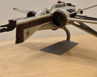 Star Wars Micro Galaxy Squadron ARC-170 flight stand