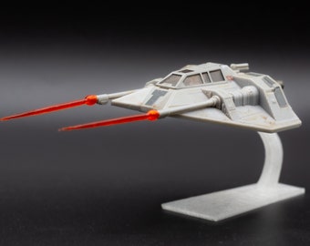 Star Wars Micro Galaxy Squadron Snow Speeder Blaster Effects
