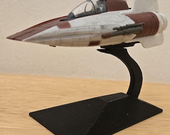 Micro Galaxy Squadron Classic A-Wing Flight Stand
