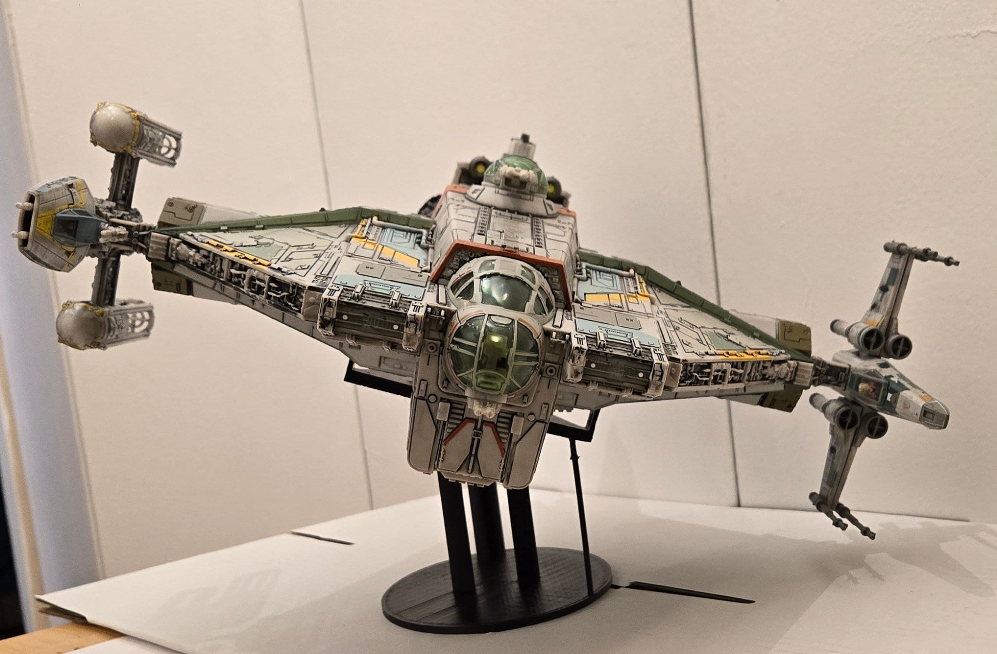 スターウォーズ マイクロギャラクシー戦隊ゴーストフライトスタンド