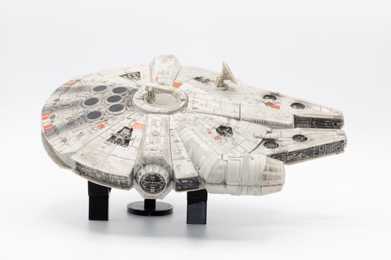 Star Wars Micro Galaxy Squadron Millennium Falcon Flight Stand - Etsy