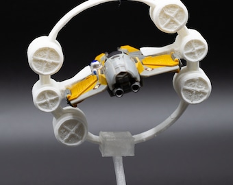 Micro Galaxy Squadron Jedi Interceptor Hyperdrive Ring