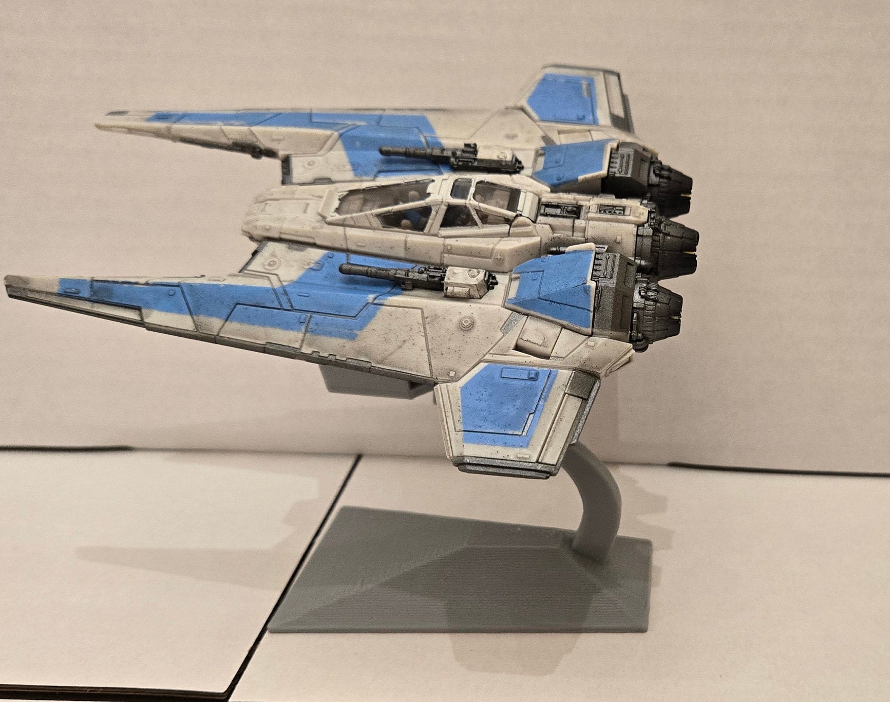 Konect fang 迷彩fang S O-fang 未使用希少品 Star Wars Micro Galaxy Squadron Fang Fighter Flight Stand - Etsy