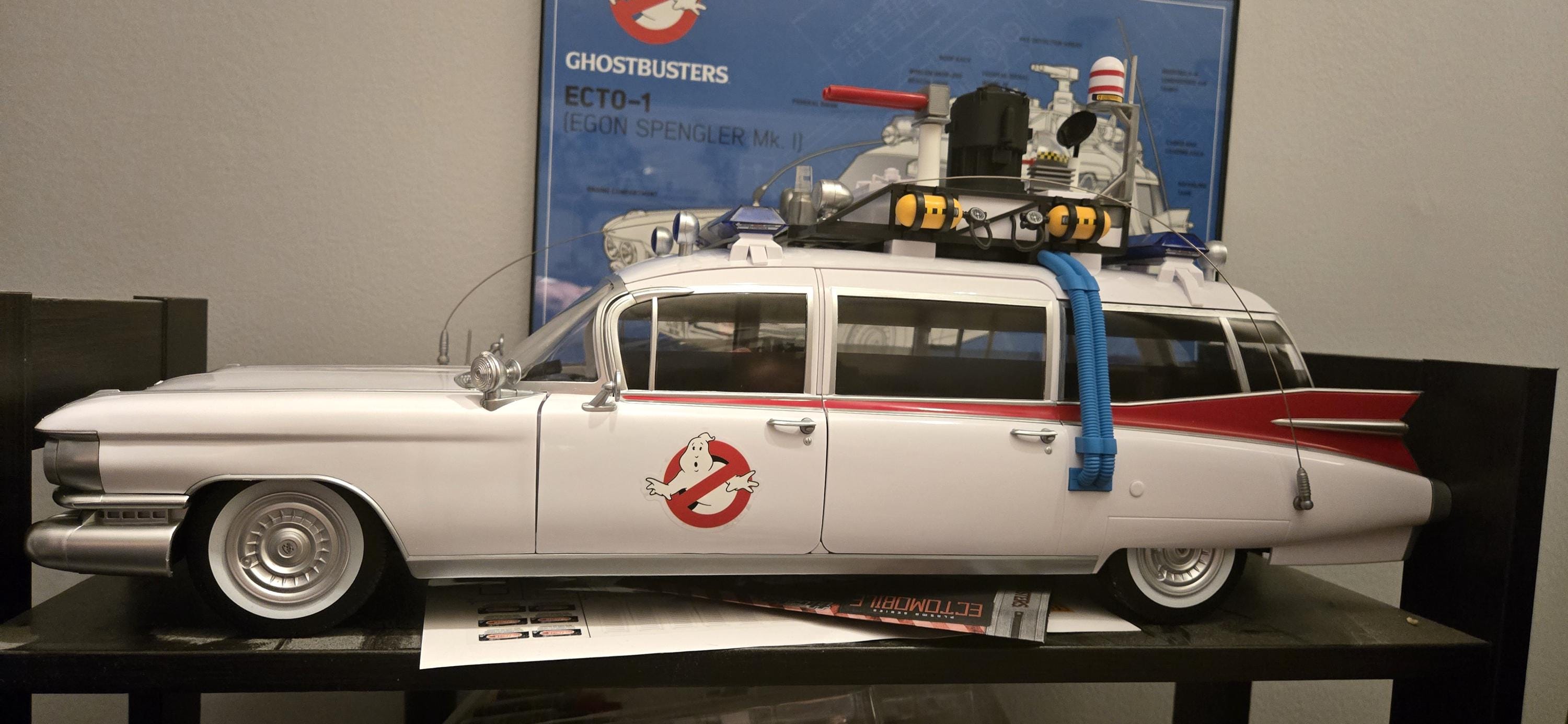 Haslab Plasma Series Ecto-1 to Ecto-1b Add-on Parts (STL File