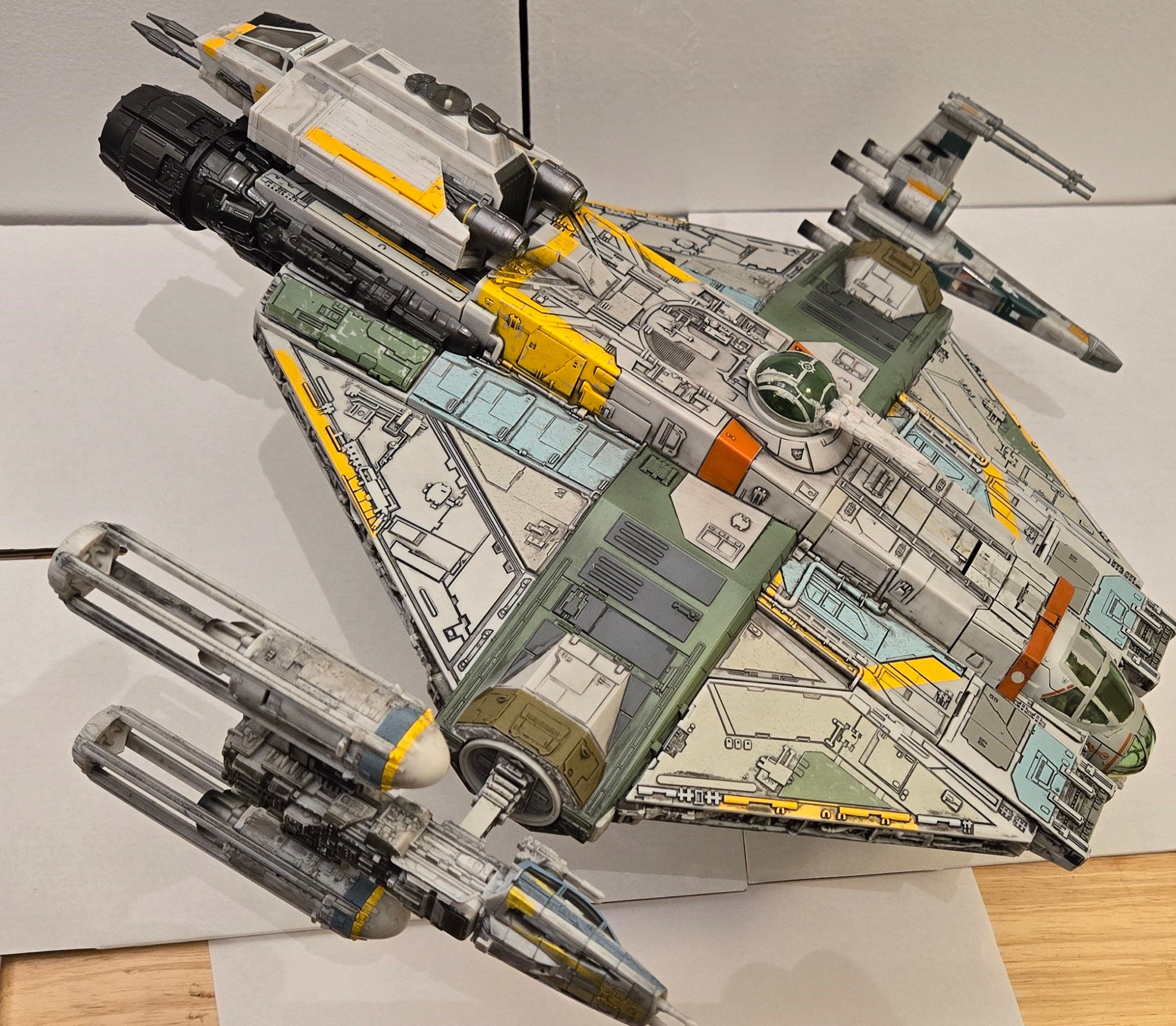 スターウォーズ マイクロギャラクシー戦隊ゴーストフライトスタンド