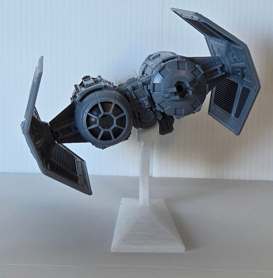 Star Wars Micro Galaxy Squadron TIE Bomber Flight Stand - Etsy
