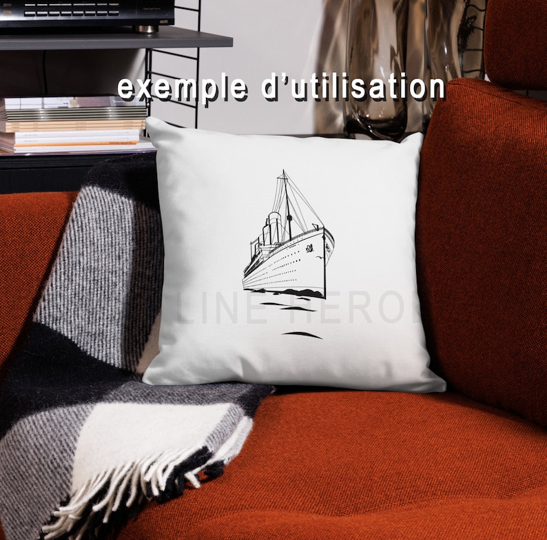 Titanic Printable in PDF SVG PNG - Etsy