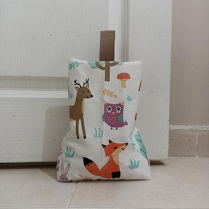 Handmade Canvas Door Stop Set of 2 - Minimalist Home Decor