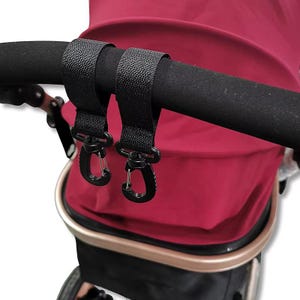 Wayne's 2-pack kinderwagenhaken, houders kinderwagentas, universele boodschappentashouder voor kinderwagen en kinderwagen
