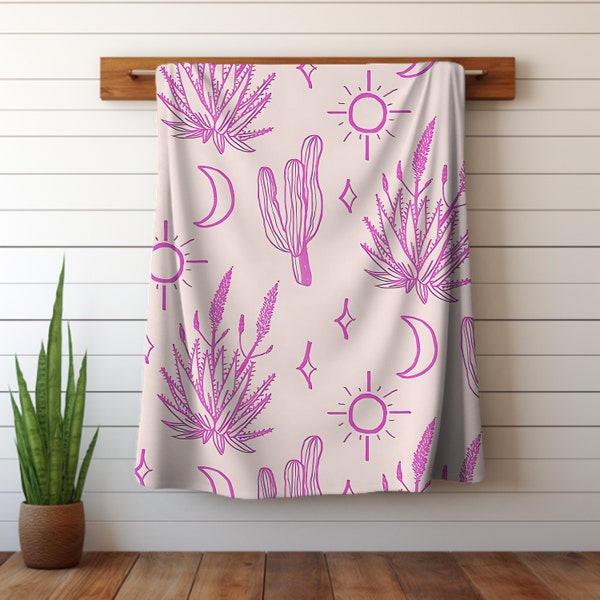 Cactus Oasis Golf Towel main image 1