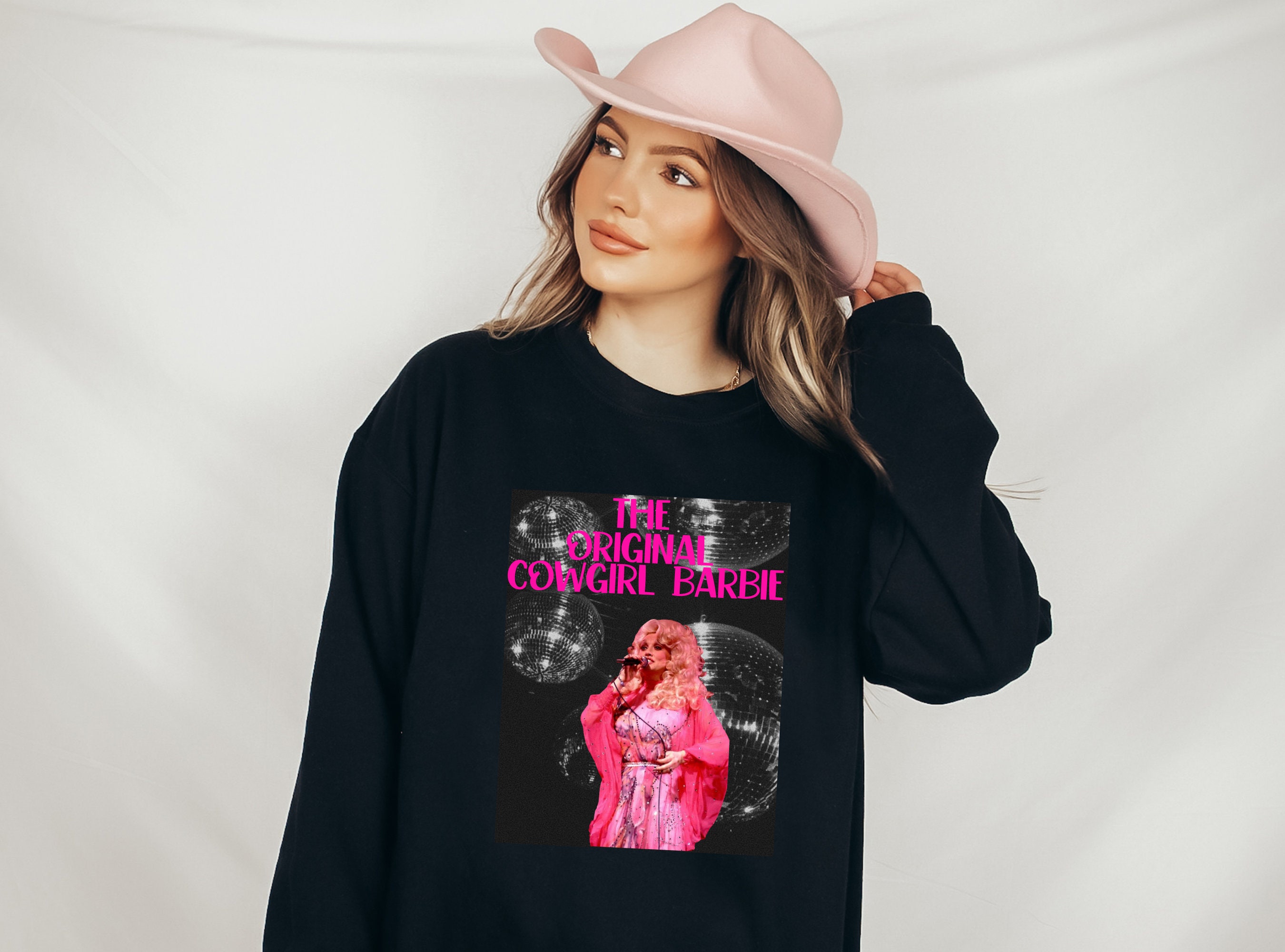 Dolly Parton the Original Cowgirl Barbie Long Sleeve Shirt, Dolly Tee,  Cowgirl Bachelorette, Country Concert Outfits, NFR Top, Girls Gifts - Etsy