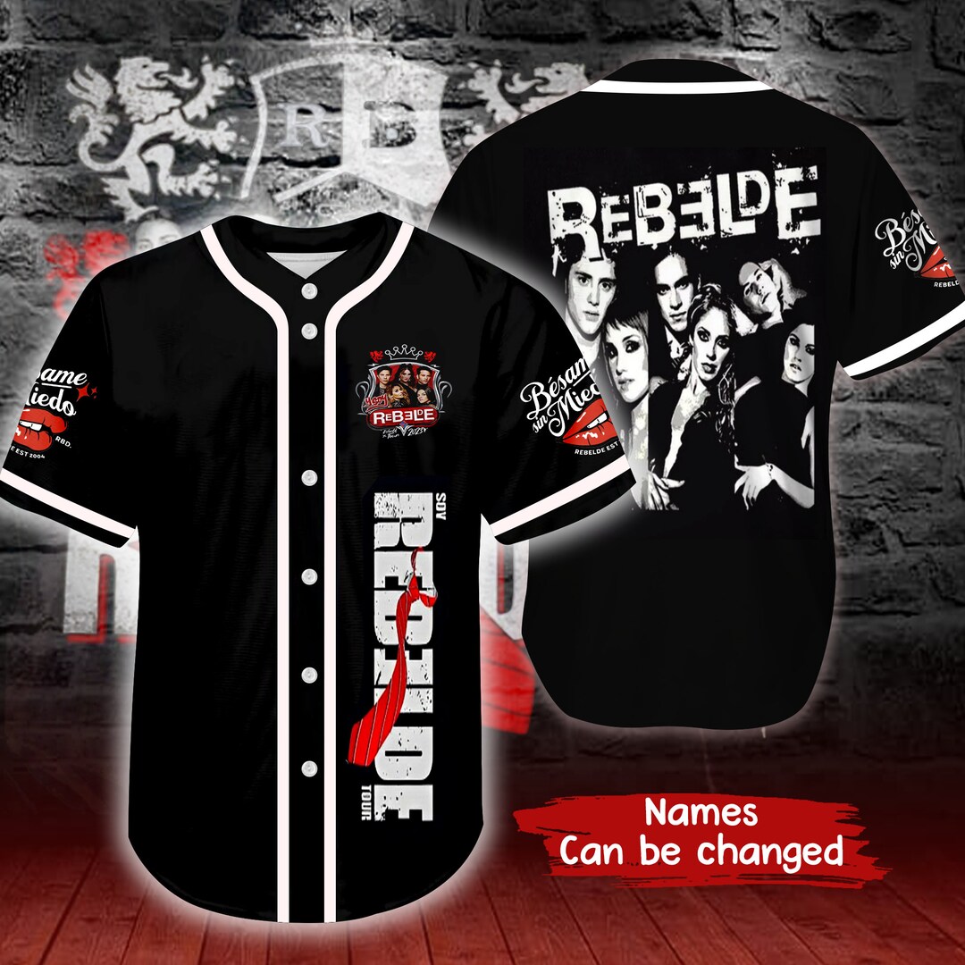 RBD Touring Shirt Rbd Fans Jersey RBD Logo Tee Rebelde Fans Etsy