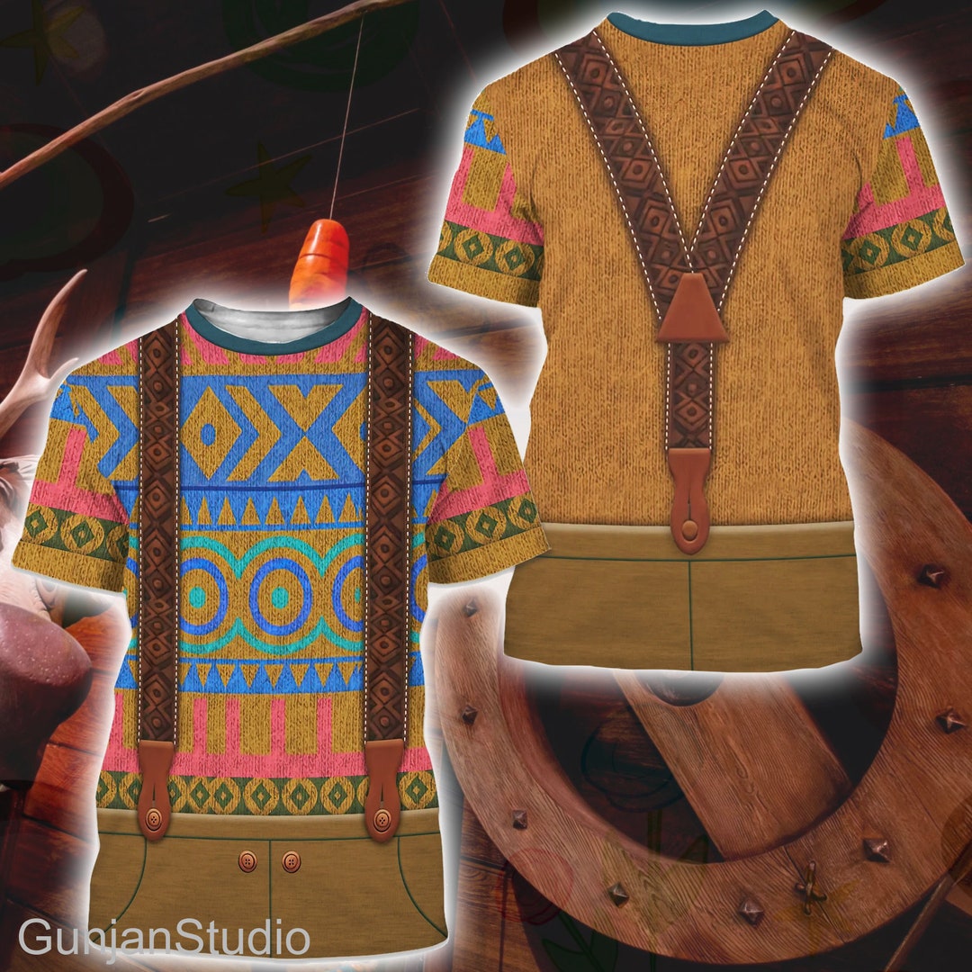 Oaken Frozen Character Costume Cosplay 3D Hoodie Shopkeeper Etsy