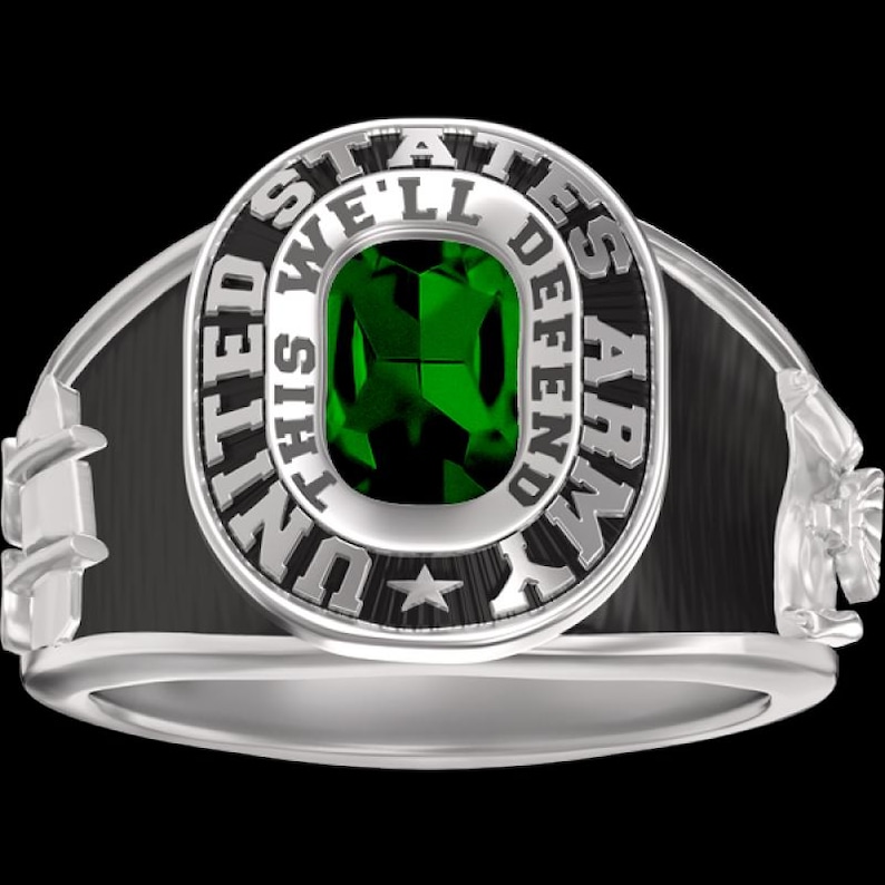 United States Army Class Ring – Custom Military Graduation Ring With ...