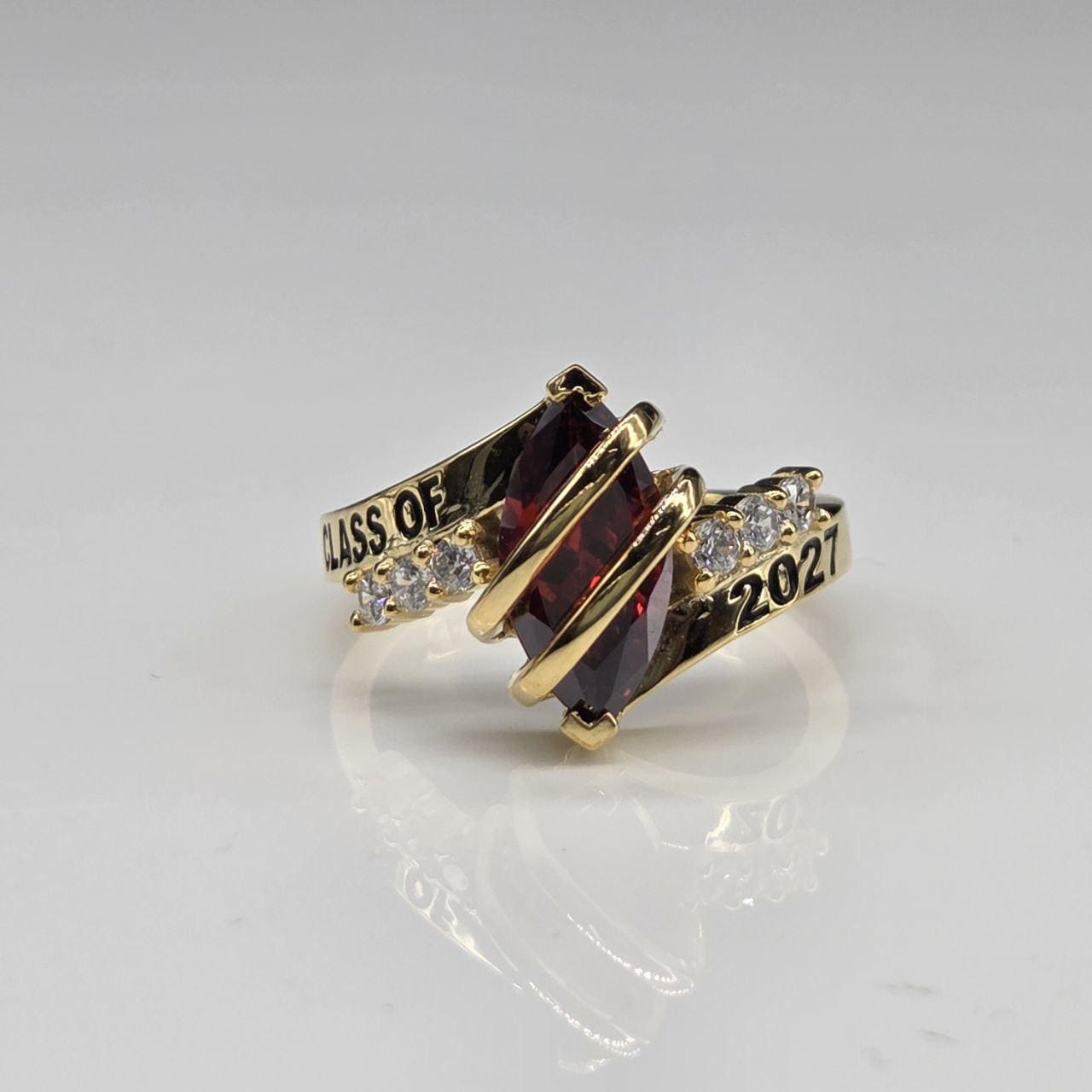 University Class Ring 10k - Etsy