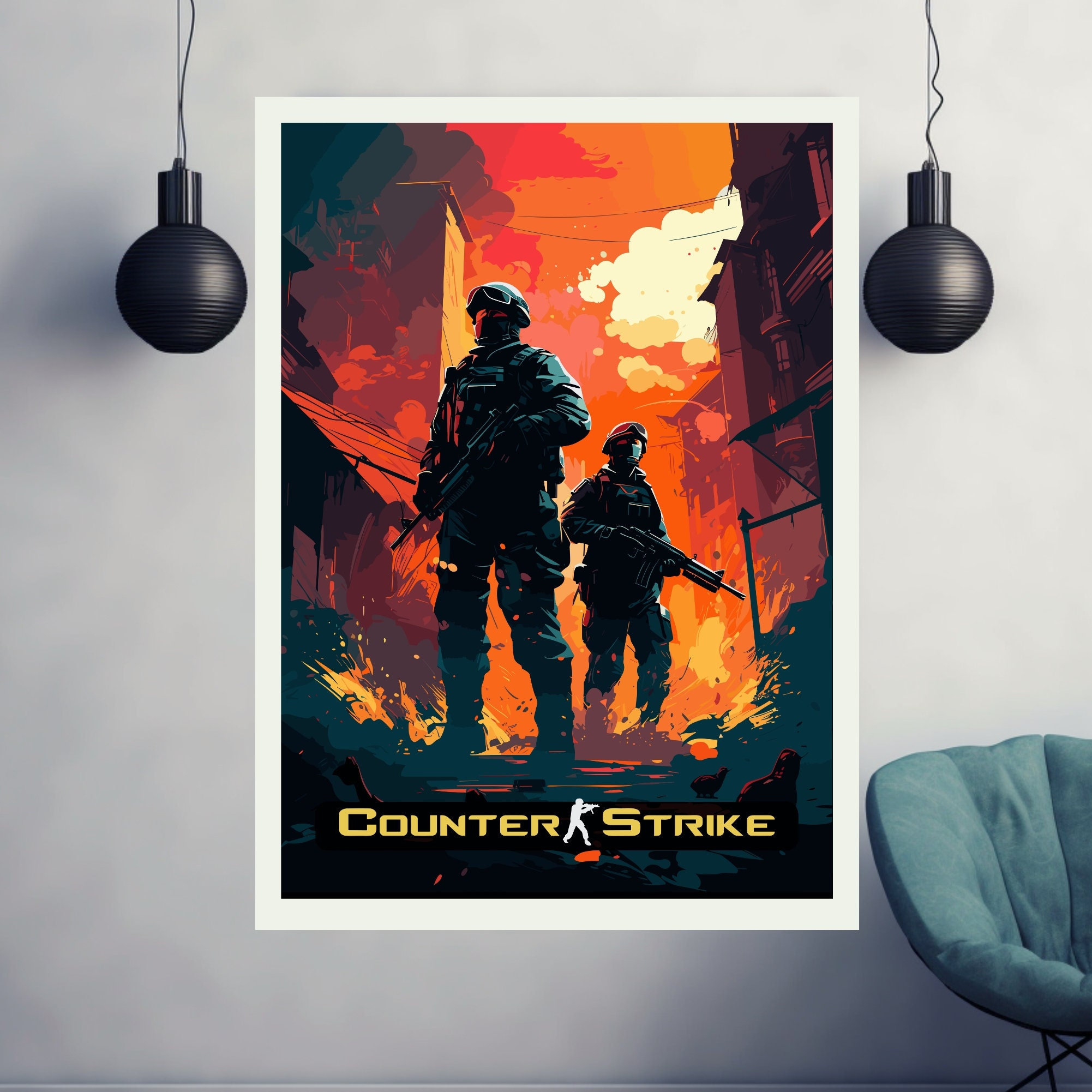 Counter Strike Global Offensive 2 Poster for Sale by VukomanoV