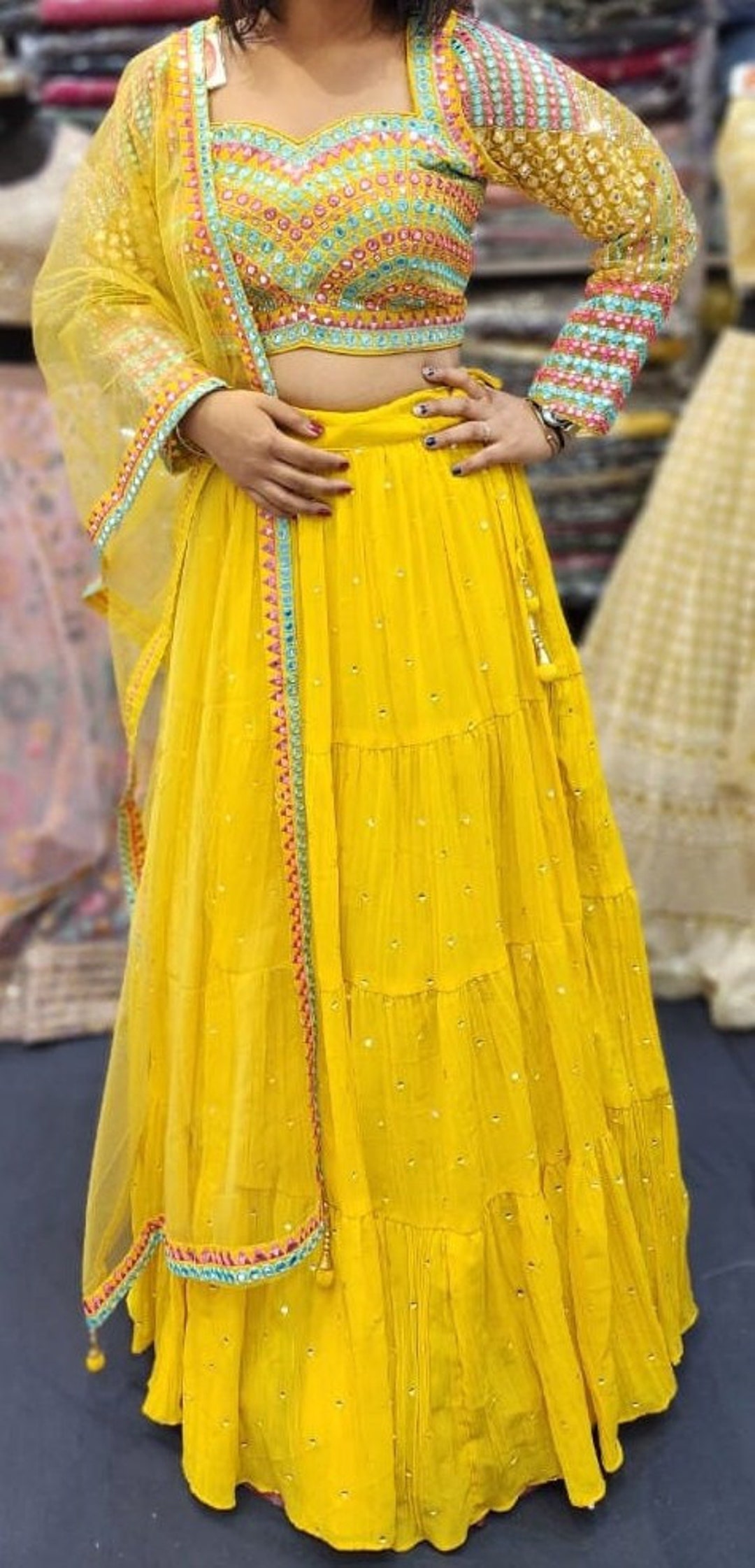 Heavy Party Wear Lehnga Dress for Womens Girls Etsy