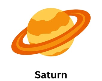 Planets Flashcards for Kids | 15 Printable Cards | Montessori Learning | Educational Space Cards | Solar System Study