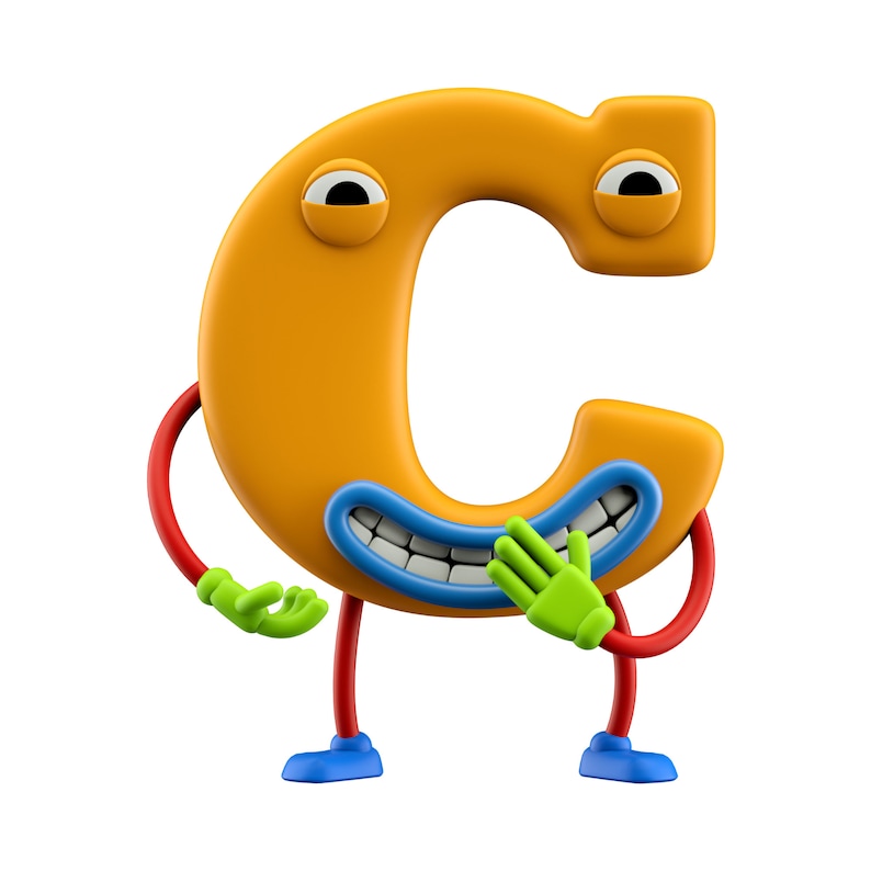 Funny Alphabet Letters Printable – Kids Room Decor (Digital Download) image 4