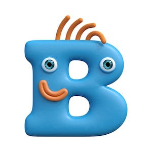 Funny Alphabet Letters Printable – Kids Room Decor (Digital Download) image 3