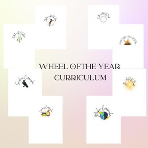 Wheel of The Year Homeschool Curriculum: Nature-Based Learning (PDF)