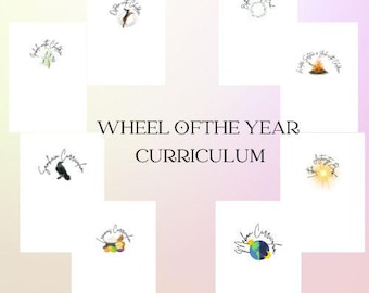 Wheel of The Year Homeschool Curriculum: Nature-Based Learning (PDF)