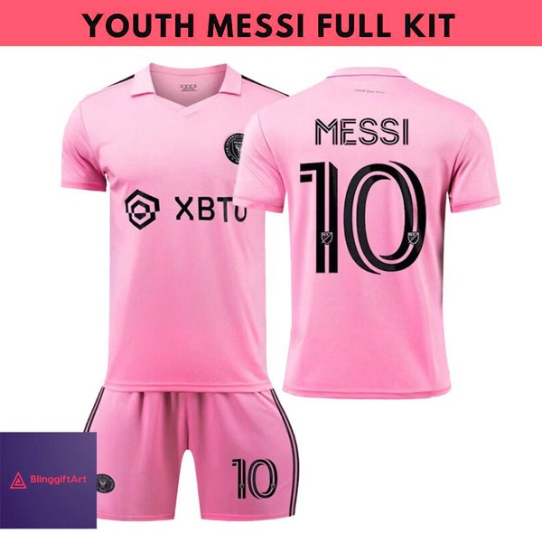 Messi Inter Miami Youth Jersey - Etsy