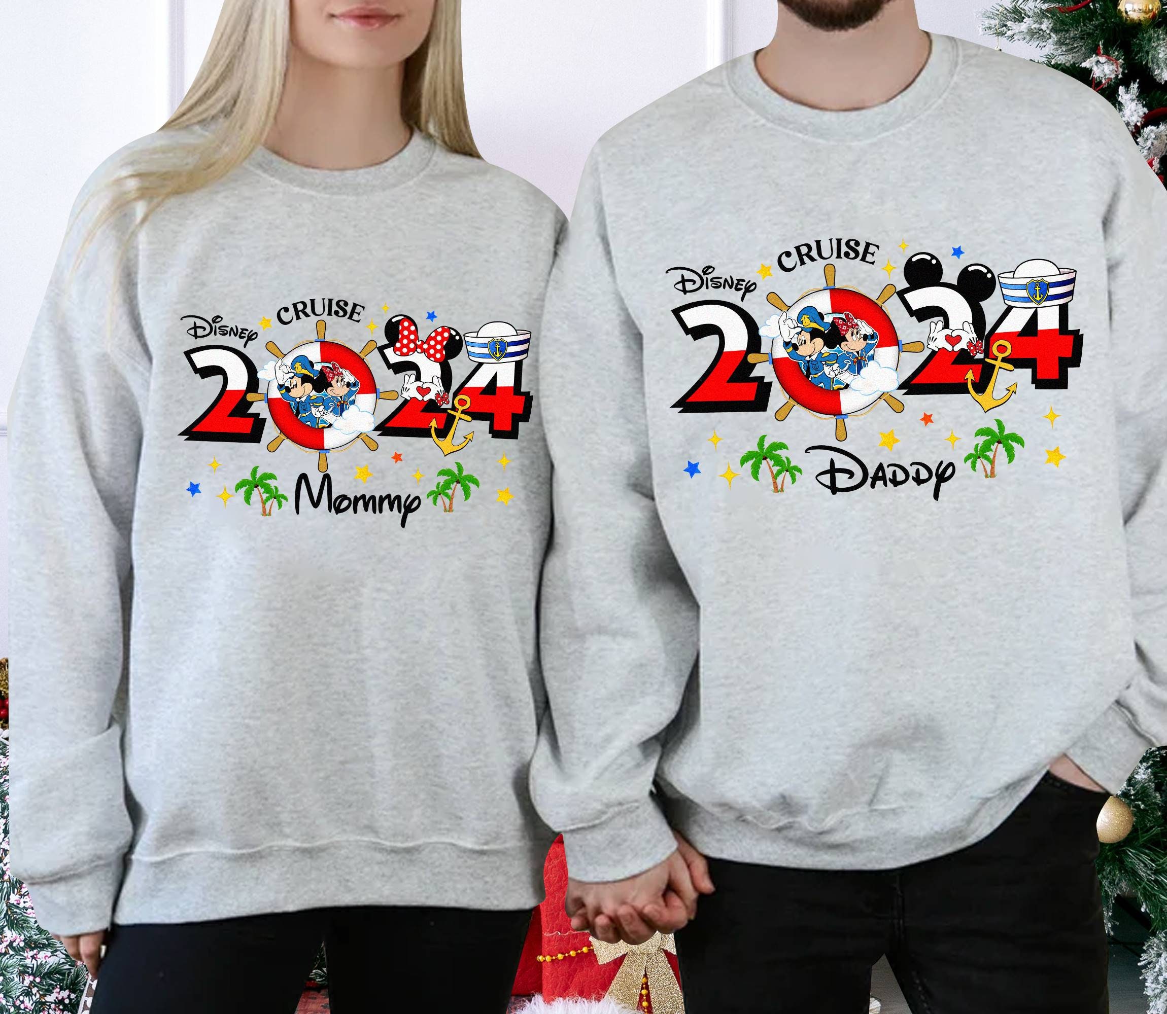 Personalized Mickey and Friends Disneyland Cruise 2024 T Shirt
