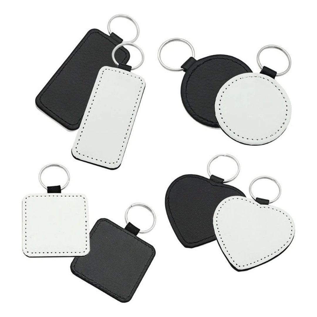 160 Sublimation Blank Products, Sublimation Keychain Blank Bulk Set With  Heat Transfer Blank Tassel Keychain Jump Rings