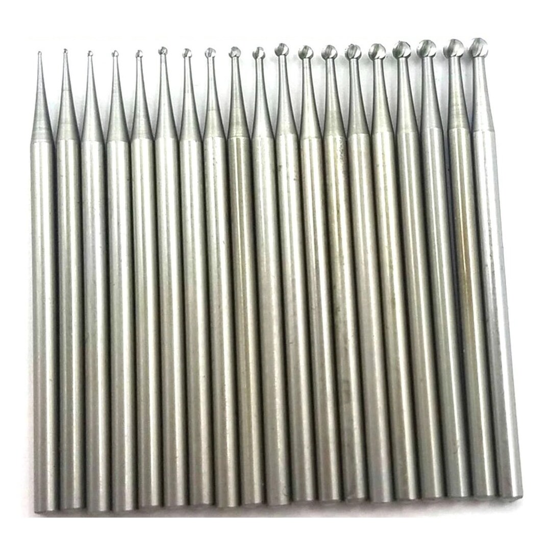 Jewelry Gems Setting Bur, Round Cutting Burs, for Jewelry Making