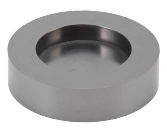 Round Melting Disk, High Purity Graphite Crucible Mold, for Metal Gold Silver Copper, Casting Ingot, Refining Moulding, Jewelry Making Tools