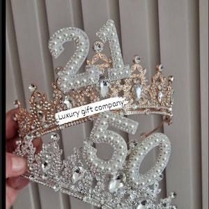 30th,40th,50th,21st,18th birthday crown,30th headband, 40th headband, birthday crown,birthday tiara