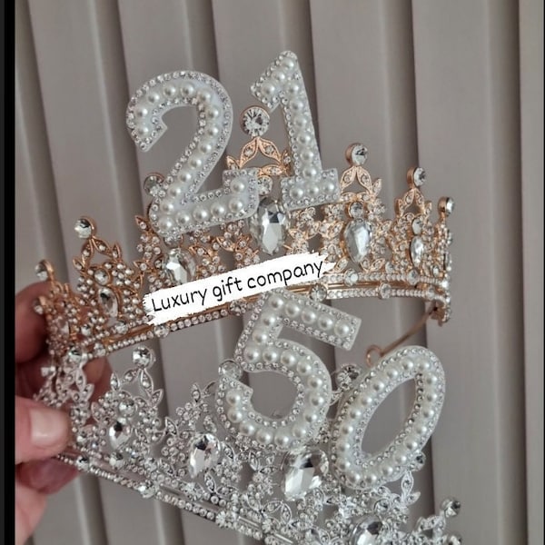 30th,40th,50th,21st,18th birthday crown,30th headband, 40th headband, birthday crown,birthday tiara