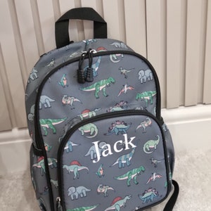 Sac à dos dinosaure, sac à dos personnalisé, sac d’école pour garçons, sac dinosaure personnalisé, sac à dos préscolaire