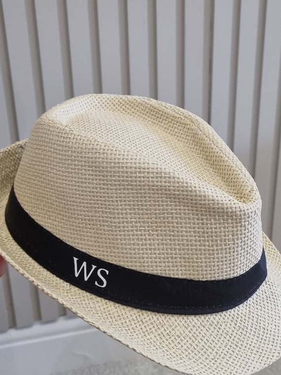 Boy's Beach Hat,mens Beach Hat, Trilby Hat,kids Beach Hat,personalised  Beach Hat,girls Beach Hat,kids Trilby, Festival Hat,paige Boy Hat 