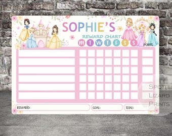 Personalised Reward Chart for Kids | Behaviour Chart | Good Behaviour Chart | Kids Routine Chart | Positive Behaviour Chart | Whiteboard